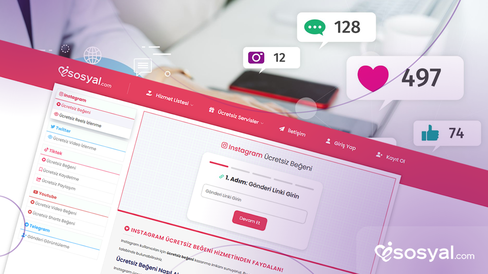 Esosyal’da Ücretsiz Sosyal Medya Hizmetleri Başladı