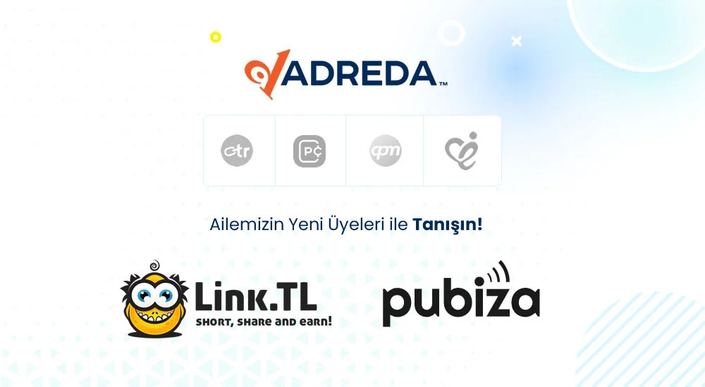 Link.TL ve Pubiza'da Artık Adreda Çatısı Altında!